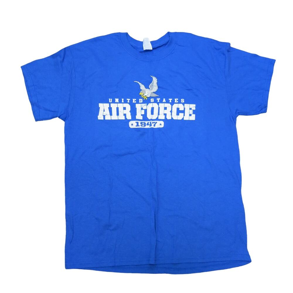 UNITED STATES AIR FORCE *NWOT* T Shirt Size L Blue USAF Patriotic American